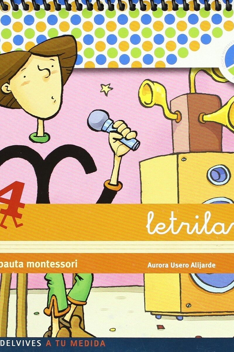 Letrilandia 4. Lectoescritura Cuaderno 4. Pauta Montessori -0