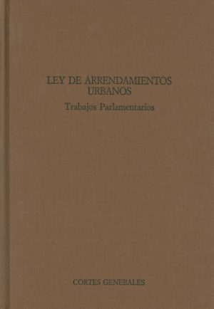 Ley de Arrendamientos Urbanos. Ley 29/1994, de 24 de Diciembre -0