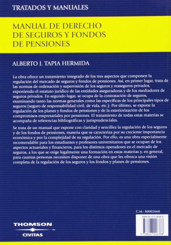 Manual de derecho de Seguros y Fondos de Pensiones -46128