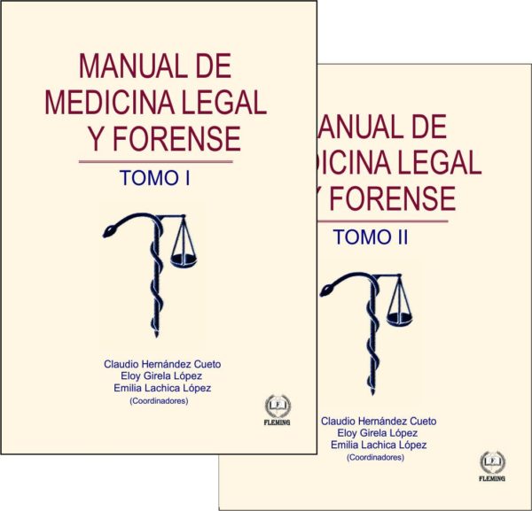 Manual de medicina legal y forense. 2 Tomos -0