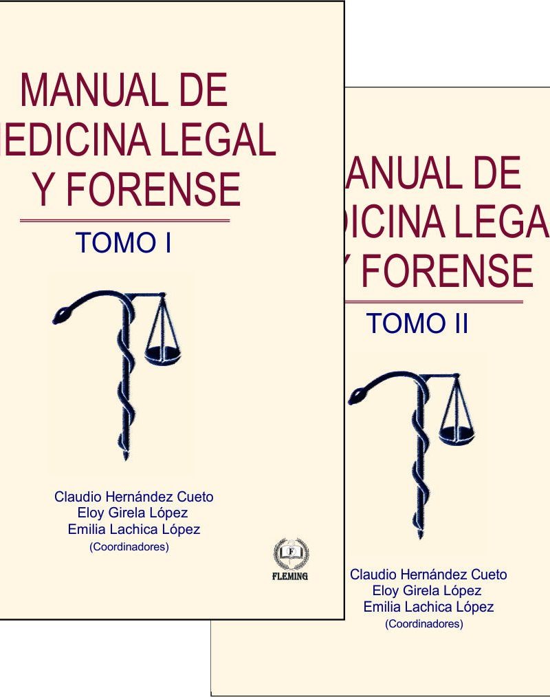 Manual de medicina legal y forense. 2 Tomos -0