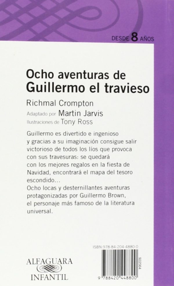 Ocho Aventuras de Guillermo el Travieso -42360