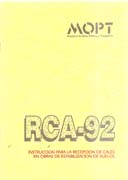 RCA-92. Instrucción para Recepción de Cales en Obras de Estabilización de Suelos-0