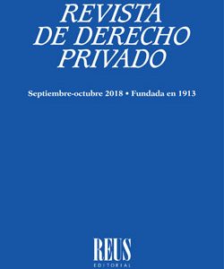 Revista de Derecho Privado. Julio-Agosto 2012 NÚMERO SUELTO-0