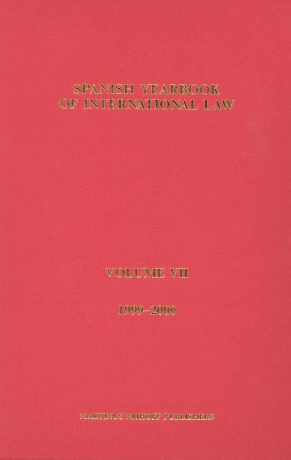 Spanish Yearbook of International Law Volumen 7 -0