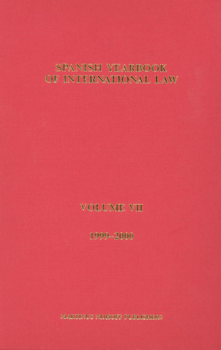Spanish Yearbook of International Law Volumen 7 -0