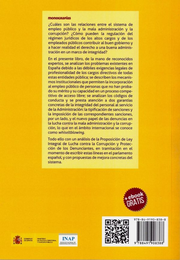 Empleo Público, Derecho a Una Buena Administración e Integridad -27389