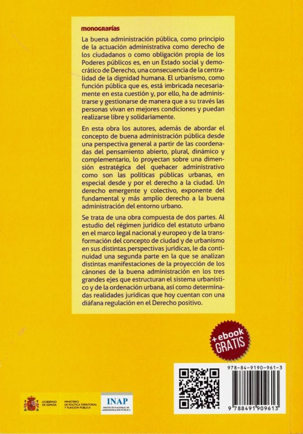 Buena Administración del Urbanismo. Principios y Realidades Jurídicas. -24556