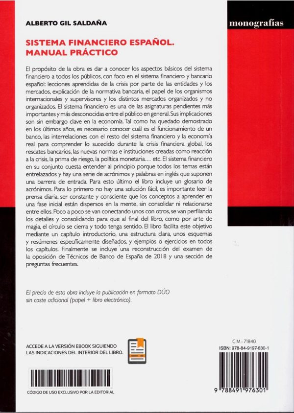 Sistema Financiero Español. Manual Práctico -23821