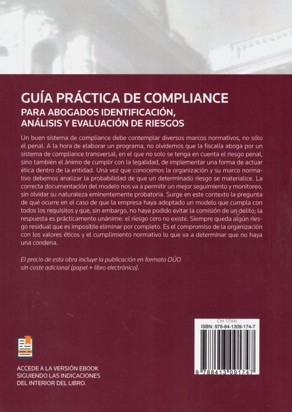 Guía Práctica de Compliance . Para Abogados Identificación, Análisis y Evaluación de Riesgos.-23956