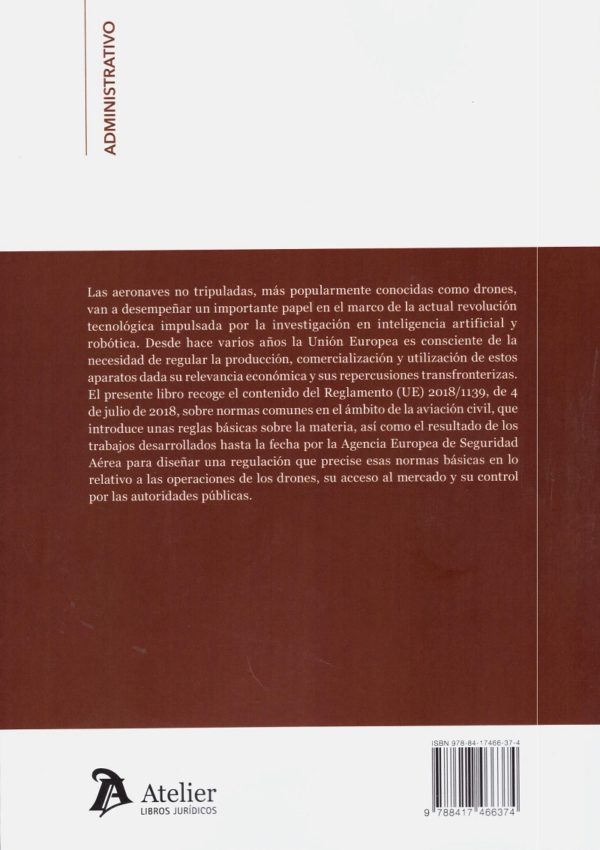 Drones y el Derecho de Unión Europea. Reglamento (UE) nº 2018/1139 y Propuestas de EASA-23657