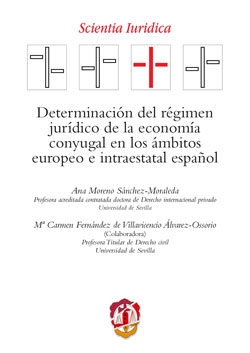 Determinación del Régimen Jurídico de la Economía Conyugal en los Ámbitos Europeo e Interestatal Español -0