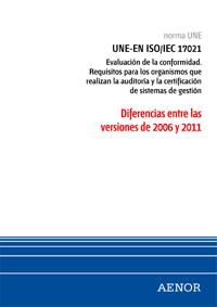 UNE-EN ISO/IEC 17021-2:2019 Evaluación de la conformidad. Requisitos para los organismos que realizan la auditoría y la certificación