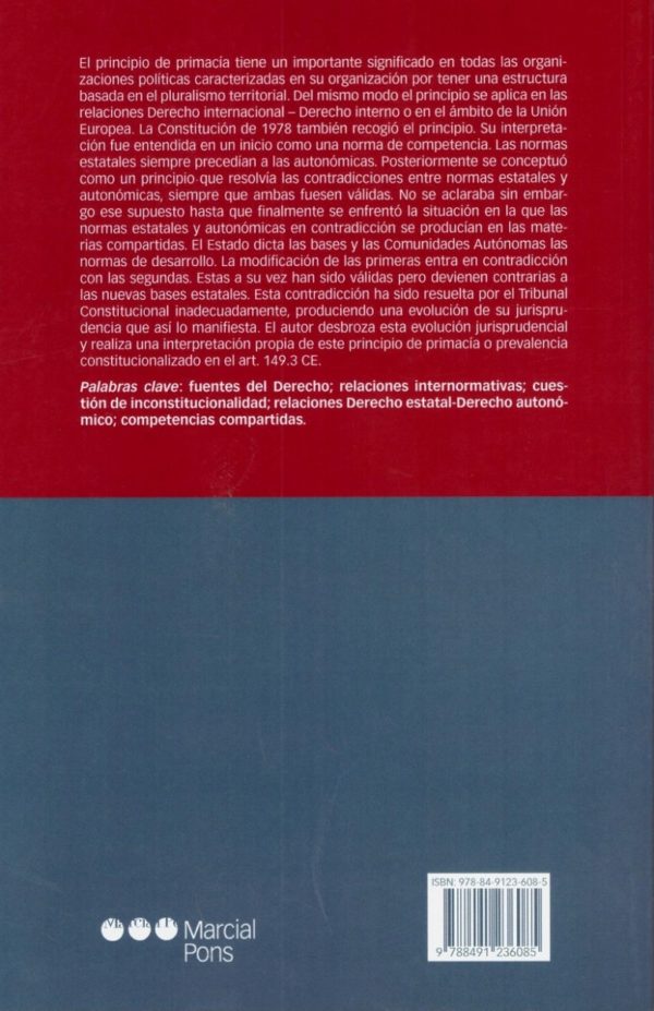 El principio de Primacía en la Constitución de 1978-26528