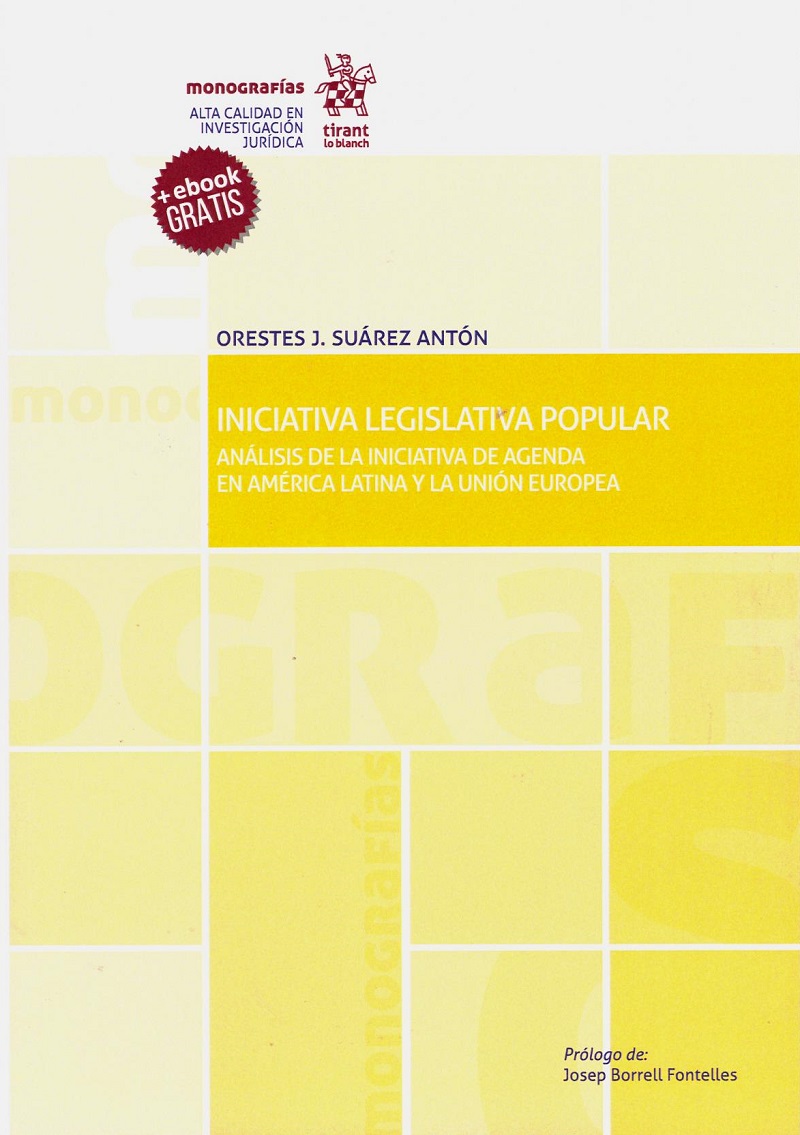 Iniciativa Legislativa Popular. Análisis de la Iniciativa de Agenda en América Latina y la Unión Eur -0