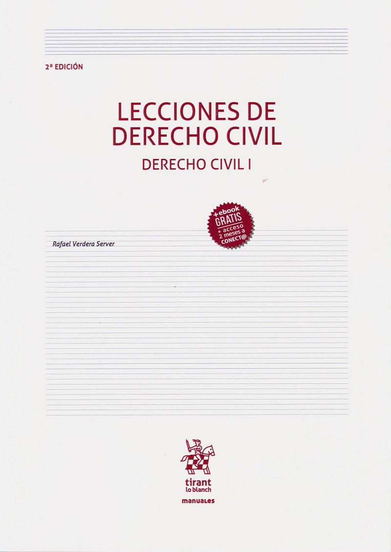 Lecciones de Derecho Civil. Derecho Civil I 2018-0