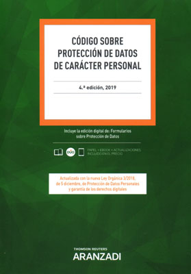 Código sobre protección datos / 9788491970453
