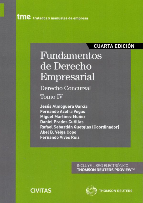 Fundamentos de Derecho Empresarial, 04 / 2019 Derecho Concursal-0