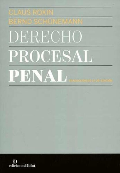 Derecho procesal penal