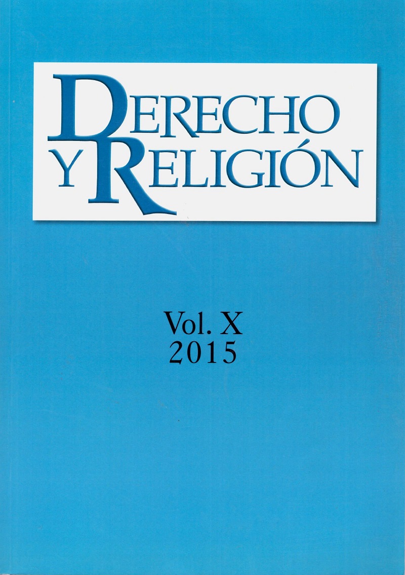 Derecho y Religión Vol. X 2015 -0