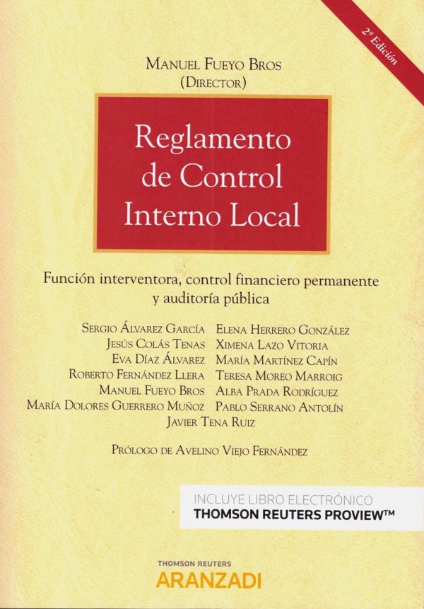 Reglamento de Control Interno Local 2019 -0