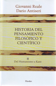 Historia del pensamiento filosófico y científico. Tomo II. Del Humanismo a Kant-0