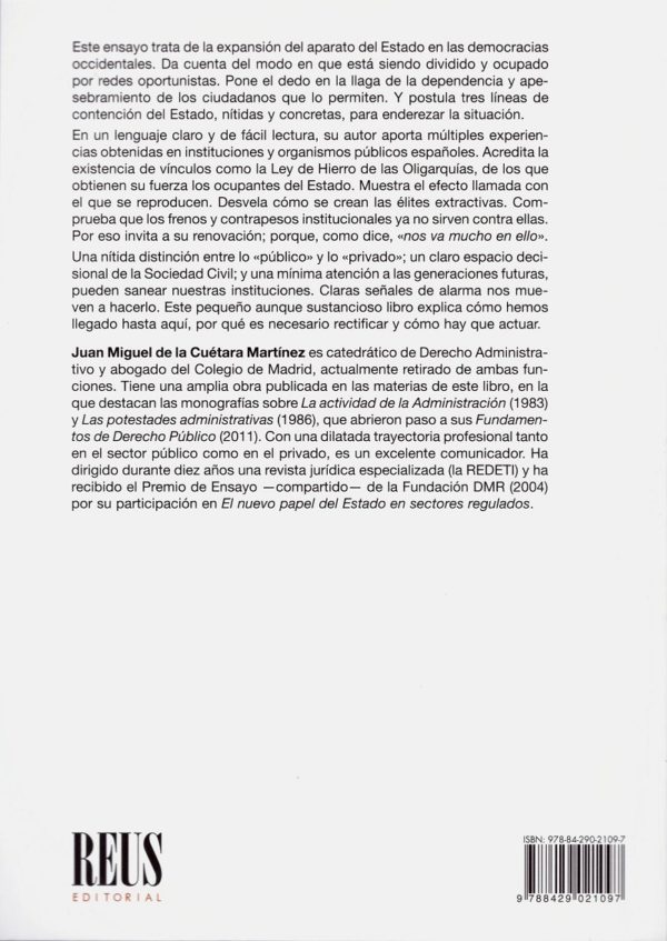 Límites del Estado. Un essayo sobre lo público y lo privado -25193