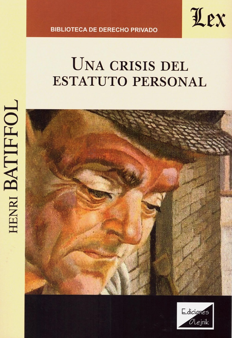 Una Crisis del Estatuto Personal-0