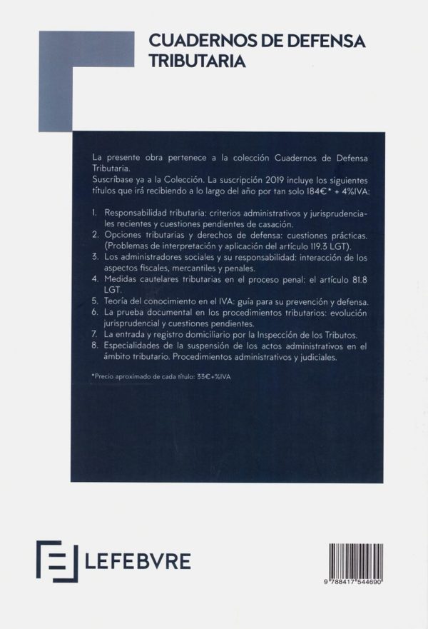 Medidas Cautelares Tributarias en el Proceso Penal: el Artículo 81.8 LGT -27703