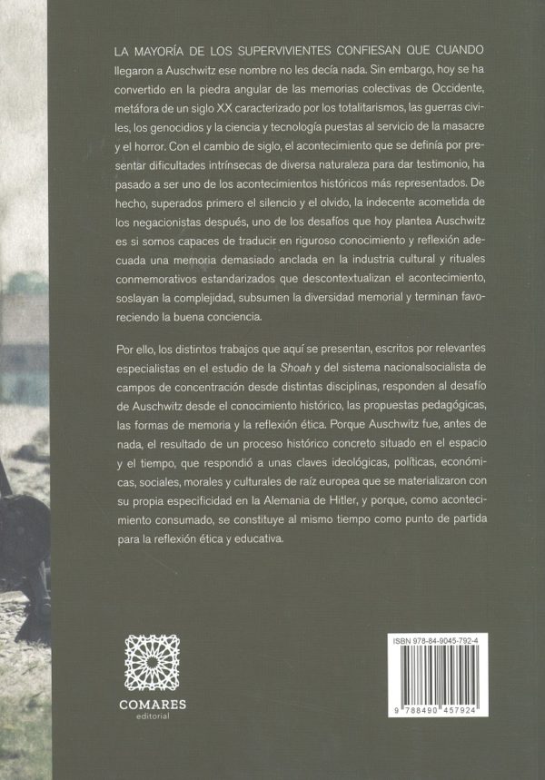 Desde las Cenizas de Auschwitz. Historia, Memoria, Educación. -27903