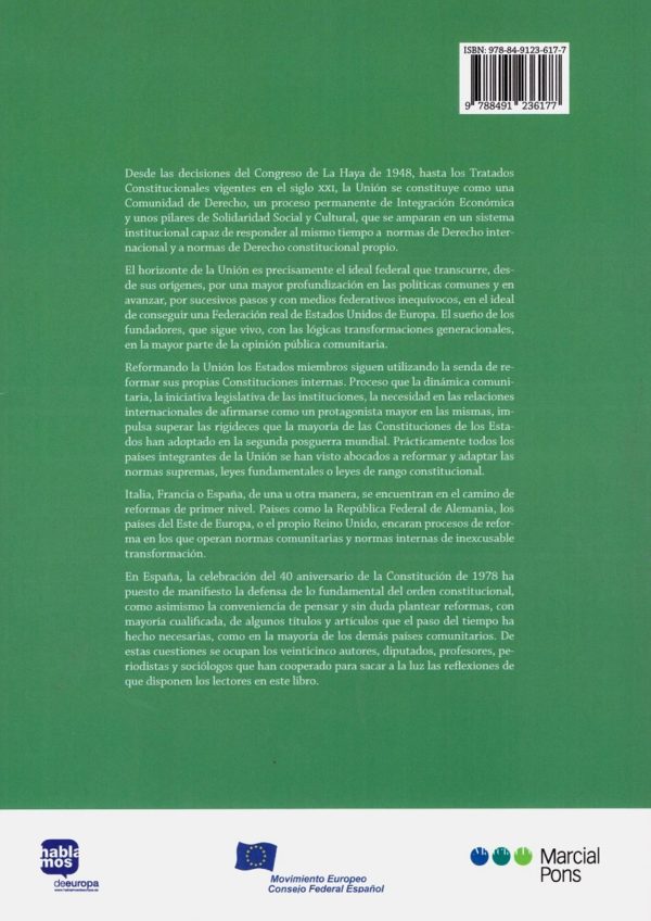 Reforma Constitucional en la Unión Europea y en España -27765