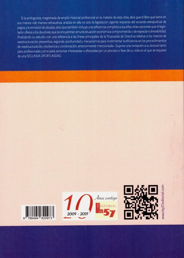 Ley de Segunda Oportunidad 2019. Dejar atrás las Deudas para Volver a Empezar-28558