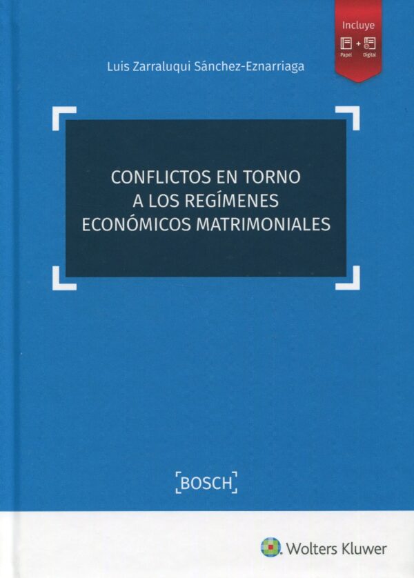 Conflictos regímenes económicos matrimoniales / 9788490903582