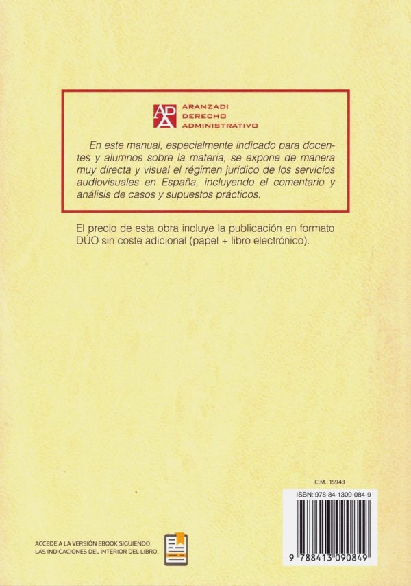 Manual de Derecho de la Comunicación Audiovisual -29435