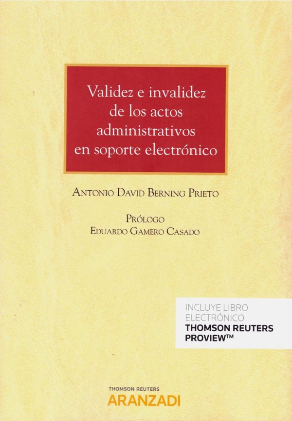 Validez e Invalidez de los Actos Administrativos -0