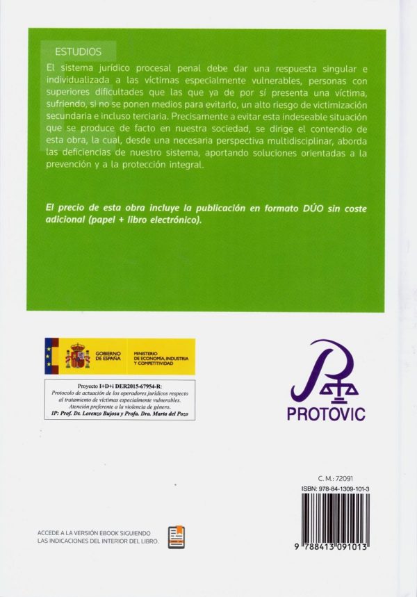 Proceso Penal y Víctimas Especialmente Vulnerables. Aspectos Interdisciplinares -31064