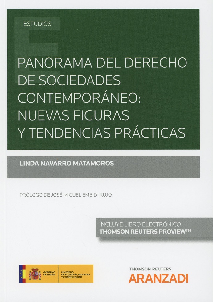 Panorama del Derecho de Sociedades Contemporáneo: Nuevas Figuras y Tendencias Prácticas-0