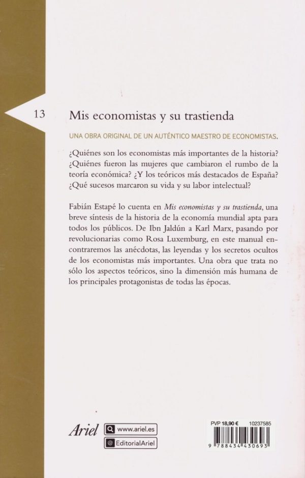 Mis Economistas y su Trastienda. Una Historia Insólita de la Economía -30757
