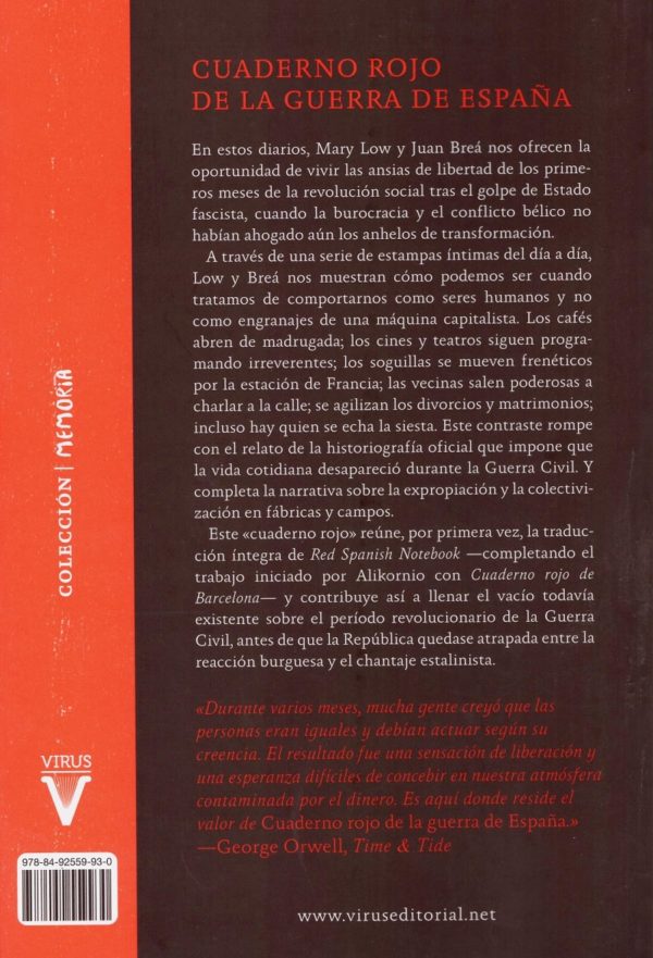 Cuaderno Rojo de la Guerra de España -30128