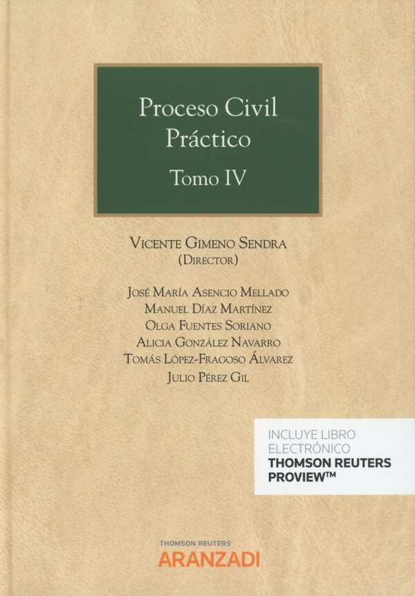Proceso Civil Práctico, Tomo IV -0
