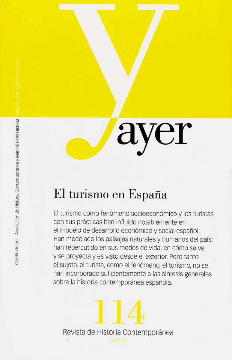 Revista Ayer Nº 114 (2019). El turismo en España -0