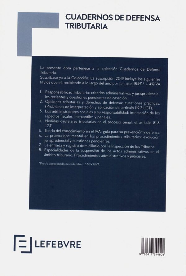 Responsabilidad tributaria: Criterios administrativos y jurisprudenciales recientes y cuestiones pendientes de casación-31582