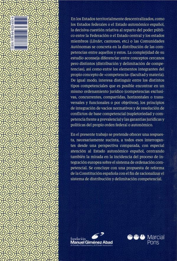 Distribución y delimitación de competencias -33344