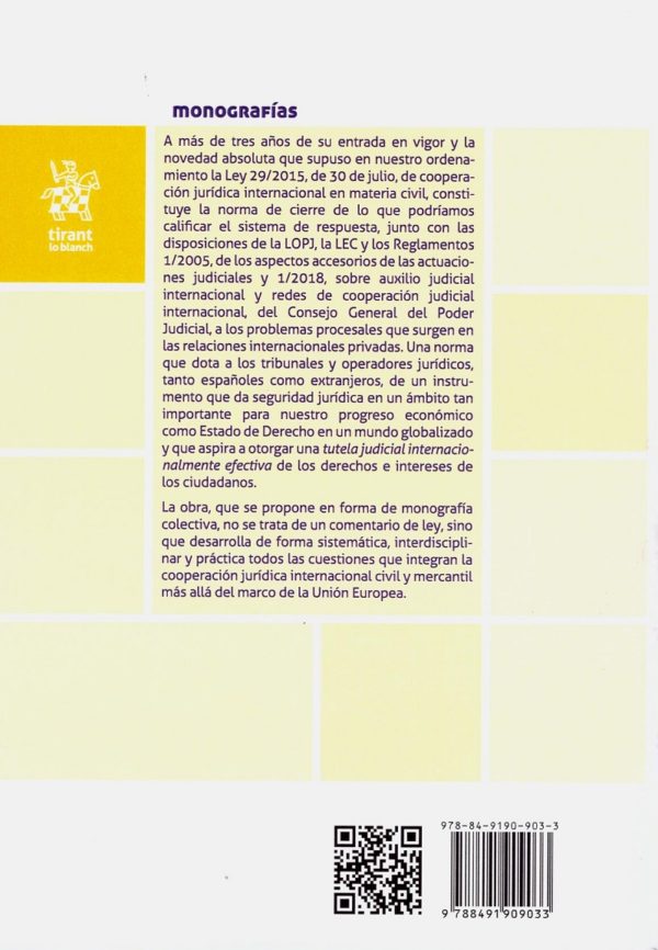 La cooperación jurídica internacional civil y mercantil española más allá de la UE -31599