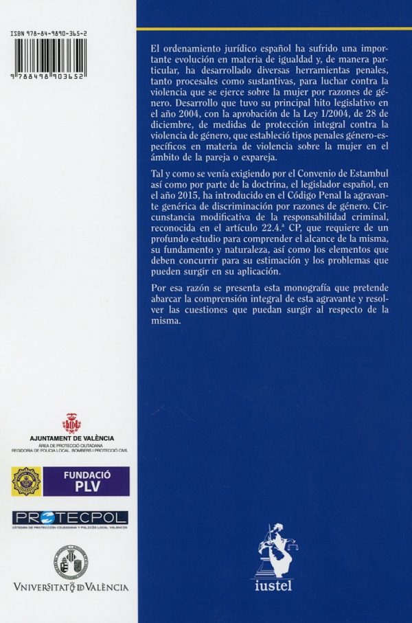 Circunstancia agravante genérica de discriminación por razones de género -31940