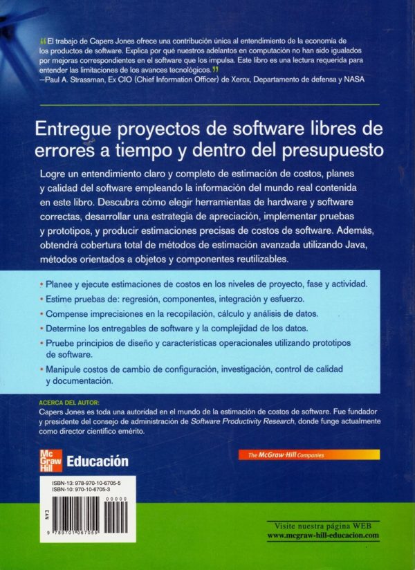 Estimación de Costos y Administración de Proyectos de Software-31925