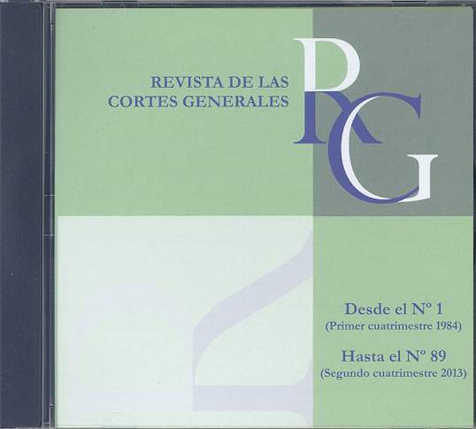 Revista de las Cortes Generales Números del 1 al 89 DVD -0