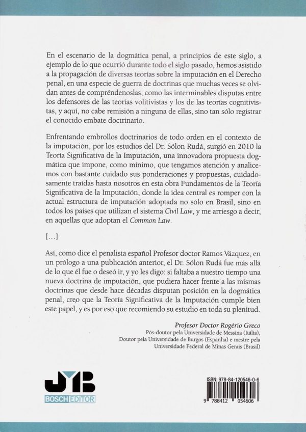 Fundamentos de la teoría significativa de la imputación. Un nuevo concepto para el dolo y la imprudencia bajo la filosofía del lenguaje-34555