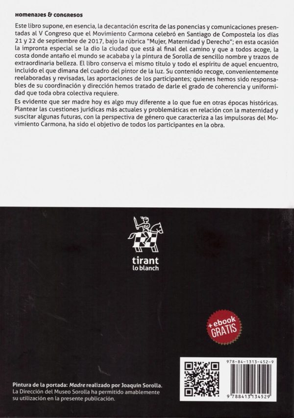 Mujer, maternidad y derecho. V Congreso sobre la feminización del Derecho. Carmona V Santiago de Compostela. 21 y 22 de Septiembre 2017 -32926