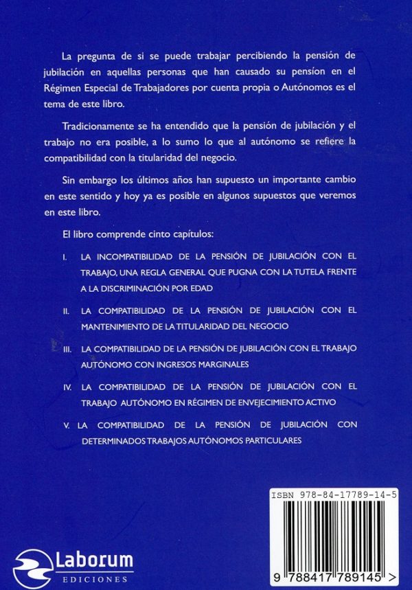 Compatibilidad de la pensión de jubilación con el trabajo autónomo -34270